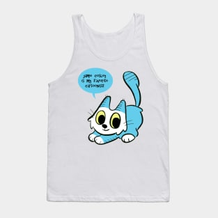 Cartoonist kitty Tank Top